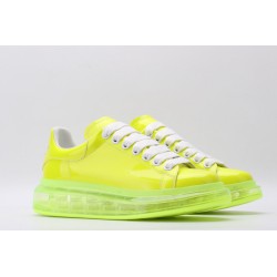 AMQ yellow oversized sneakers