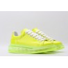 AMQ yellow oversized sneakers