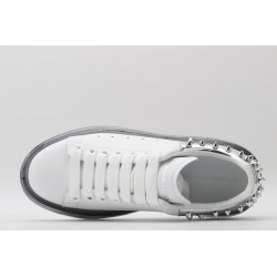 AMQ oversized sneakers with SiL*Ver rivet heel