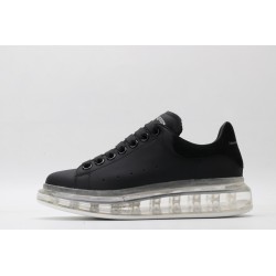 AMQ black oversized sneakers