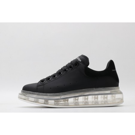 AMQ black oversized sneakers