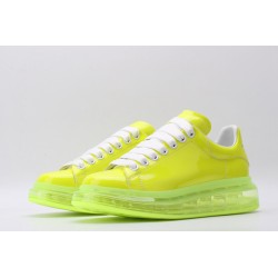 AMQ yellow oversized sneakers