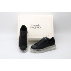 AMQ black oversized sneakers