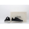 AMQ black oversized sneakers