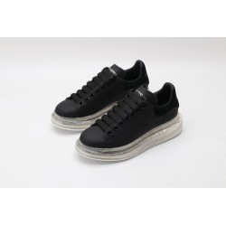 AMQ black oversized sneakers