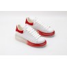 AMQ oversized sneakers with red heel