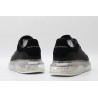 AMQ black oversized sneakers