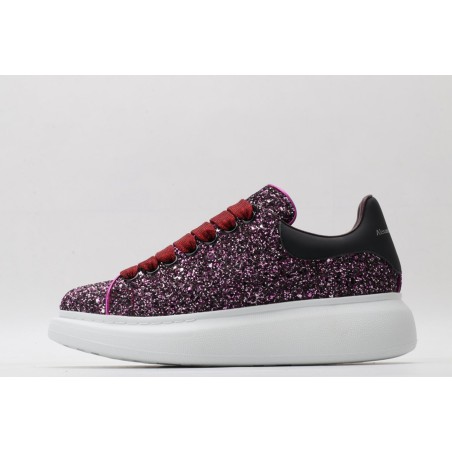 AMQ Multicolor Shell Glitter Oversized Sneaker