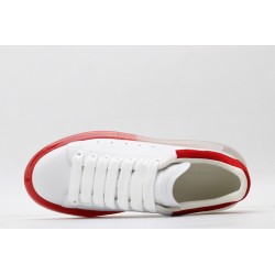 AMQ oversized sneakers with red heel