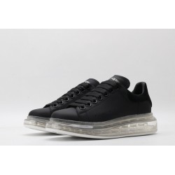 AMQ black oversized sneakers