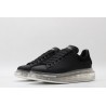 AMQ black oversized sneakers