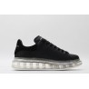 AMQ black oversized sneakers