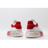 AMQ oversized sneakers with red heel