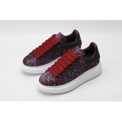 AMQ Multicolor Shell Glitter Oversized Sneaker