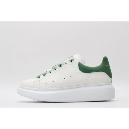 AMQ oversized sneakers with green heel