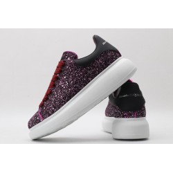 AMQ Multicolor Shell Glitter Oversized Sneaker