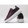 AMQ Multicolor Shell Glitter Oversized Sneaker