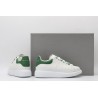 AMQ oversized sneakers with green heel