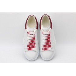 AMQ oversized sneakers with red heel