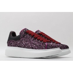 AMQ Multicolor Shell Glitter Oversized Sneaker