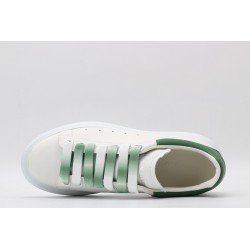 AMQ oversized sneakers with green heel