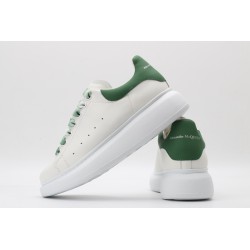 AMQ oversized sneakers with green heel