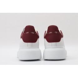 AMQ oversized sneakers with red heel