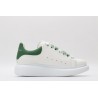 AMQ oversized sneakers with green heel