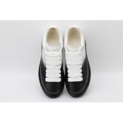 AMQ white&amp;black oversized sneakers