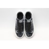 AMQ black oversized sneakers