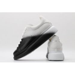 AMQ white&amp;black oversized sneakers