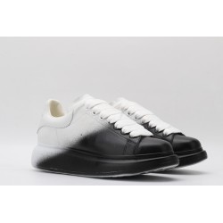 AMQ white&amp;black oversized sneakers