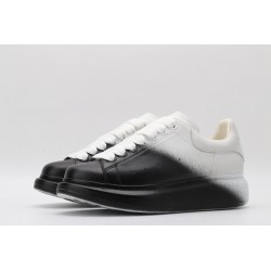 AMQ white&amp;black oversized sneakers