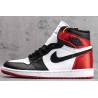 AJ 1 Retro High Satin Black Toe