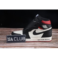 AJ 1 Retro High \"Not for Resale\" Varsity Red