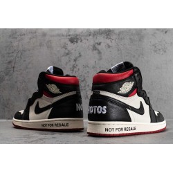 AJ 1 Retro High \"Not for Resale\" Varsity Red