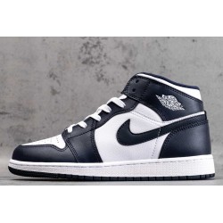 AJ 1 Mid \"Obsidian\"