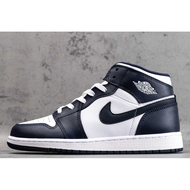 AJ 1 Mid \"Obsidian\"