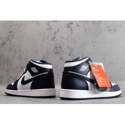 AJ 1 Mid \"Obsidian\"