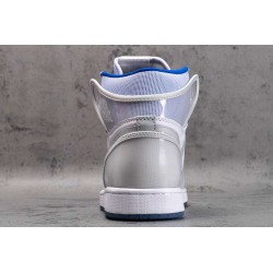 AJ 1 Zoom White Racer Blue