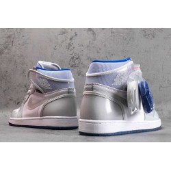 AJ 1 Zoom White Racer Blue