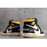 AJ 1 Retro High \"Not for Resale\" Varsity Maize