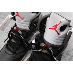 AJ 5 Retro Off-White Black