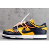 Nike Dunk Low OW University Gold Midnight Navy