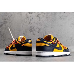 Nike Dunk Low OW University Gold Midnight Navy