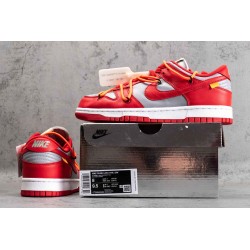 Nike Dunk Low OW University Red