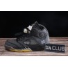 AJ 5 Retro OW Black