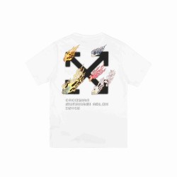 OW Takashi Murakami Fire T-shirt