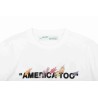 OW Takashi Murakami Fire T-shirt