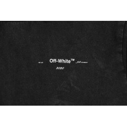 OFF WHITE C/O VIRGIL 19ss Irregularly Embroidered Arrow